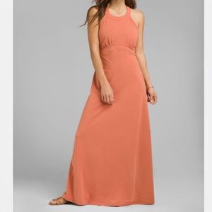 NWOT Prana Calexico Coral Maxi Dress, XS